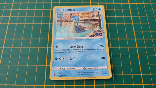 023/078 Carte Pokémon Lokhlass rare holographique Epée et Bouclier EB10.5 Pokémon Go #B10