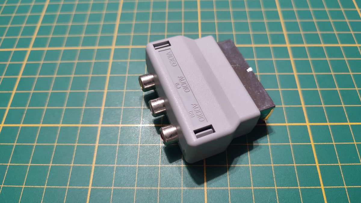 Adaptateur péritel pièce détachée console de jeux Sony Playstation PS1 et PS2 #E83