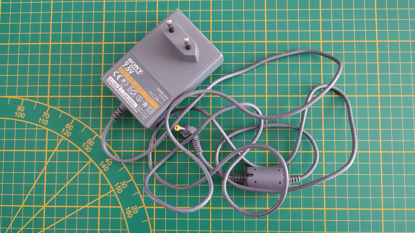 Adaptateur secteur alimentation chargeur 7.5V SCPH-114 pièce détachée console de jeux Sony Playstation 1 Ps1 slim SCPH-102 #C50