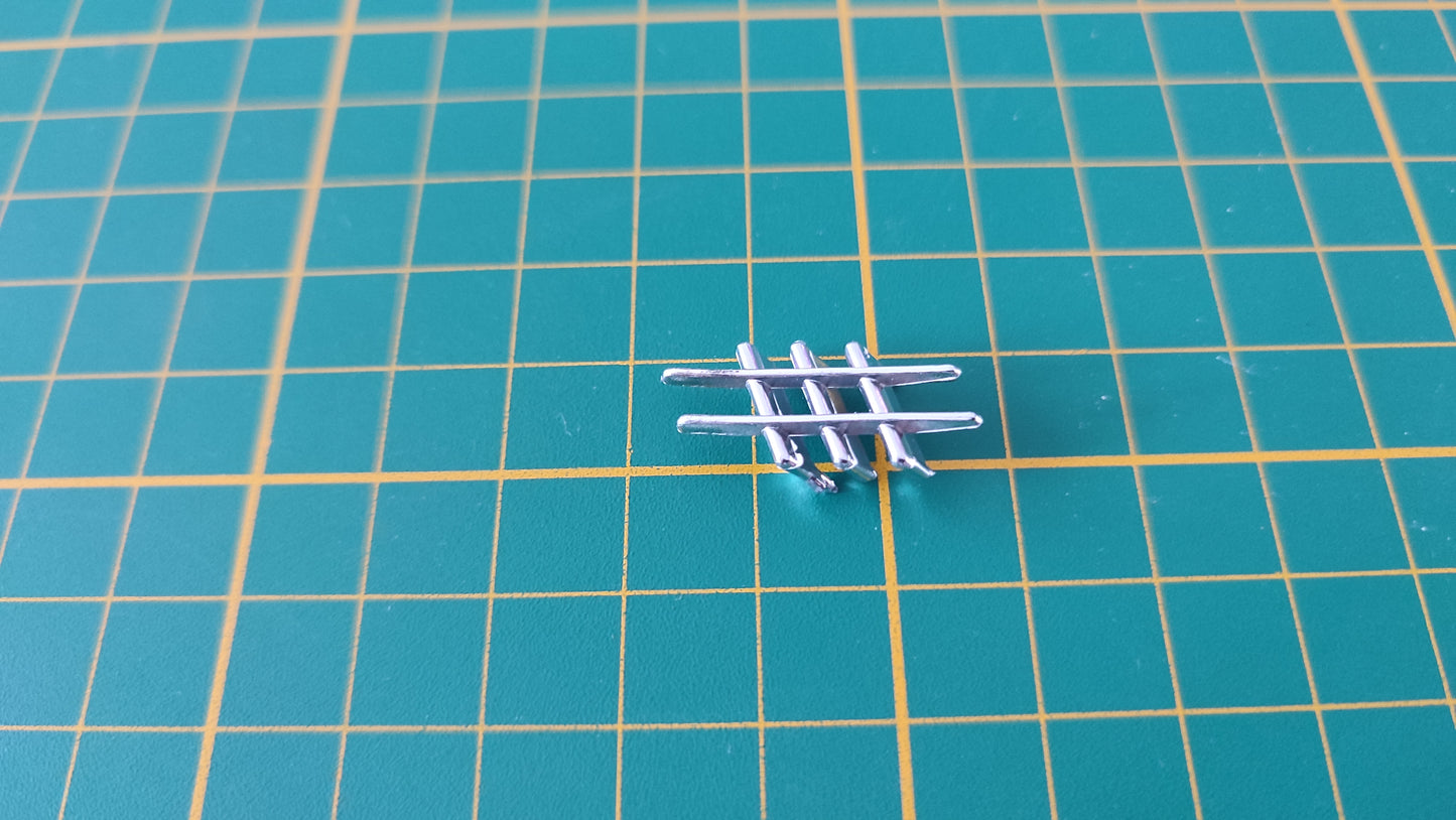 Aérateur gauche pièce détachée miniature Bburago Burago Mercedes-benz 300 sl 1/18 1/18e 1/18ème #B89