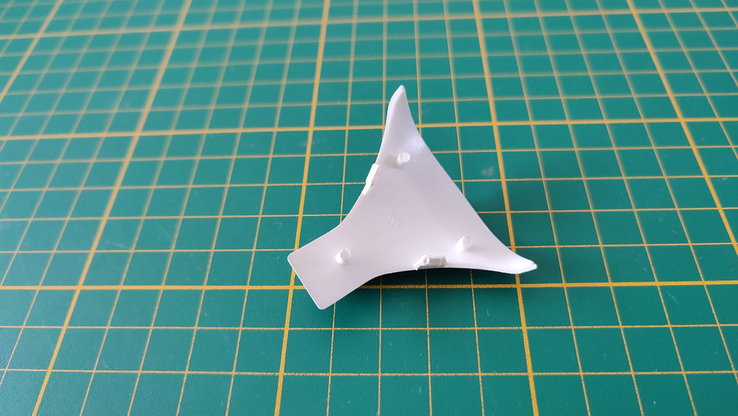 Aileron arrière pièce détachée miniature Bburago Burago Alfa Romeo 2300 spider 1932 1/18 1/18e 1/18ème #D52