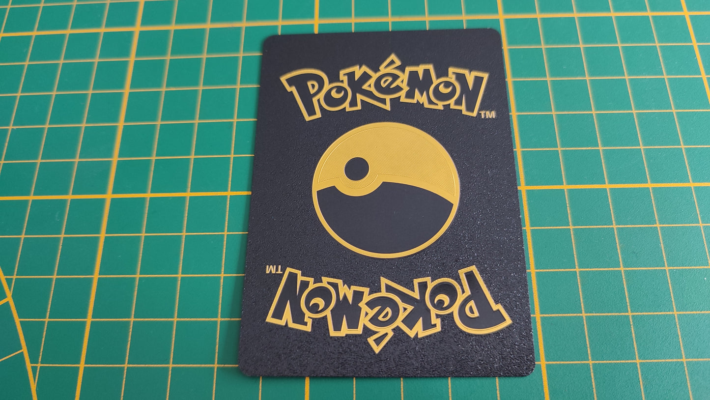 Aquali Vmax carte illustration Pokémon cosplay couleur noir française #C18