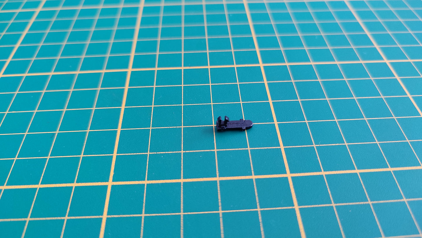 Attache capot pièce détachée miniature Bburago Burago Ferrari 250 Testa Rossa 1957 1/18 1/18e 1/18ème #C19