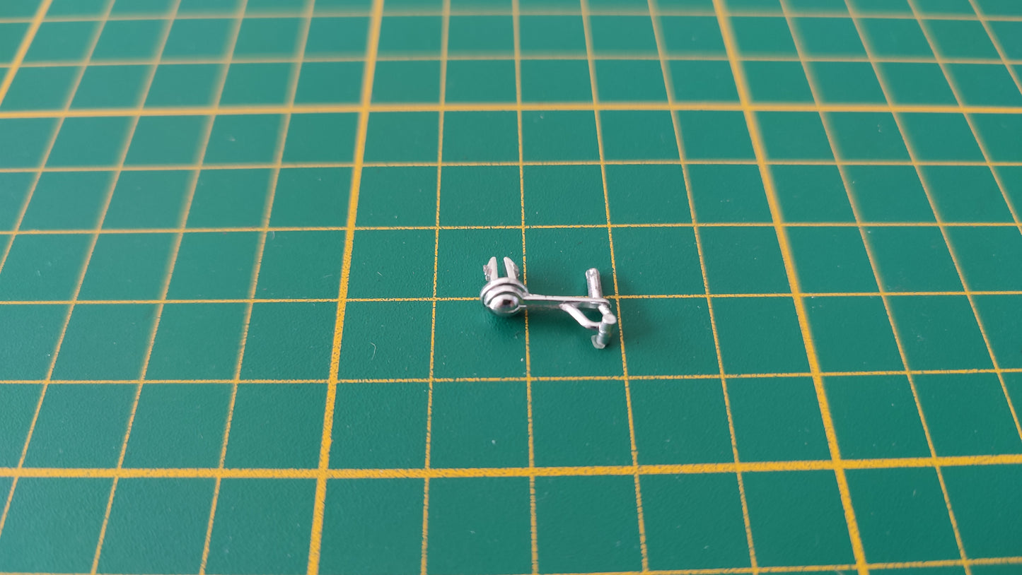 Attache capot pièce détachée miniature Burago Bburago Alfa Romeo 2300 Monza 1934 1/18 1/18e 1/18ème #D35