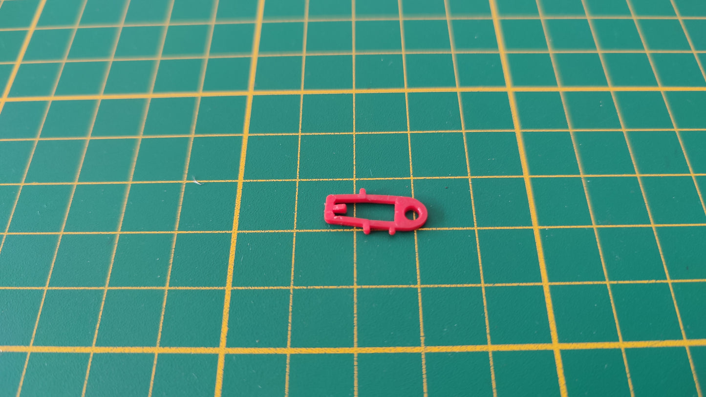 Attache rouge pièce détachée miniature Burago Bburago Alfa Romeo 2300 Monza 1934 1/18 1/18e 1/18ème #D35