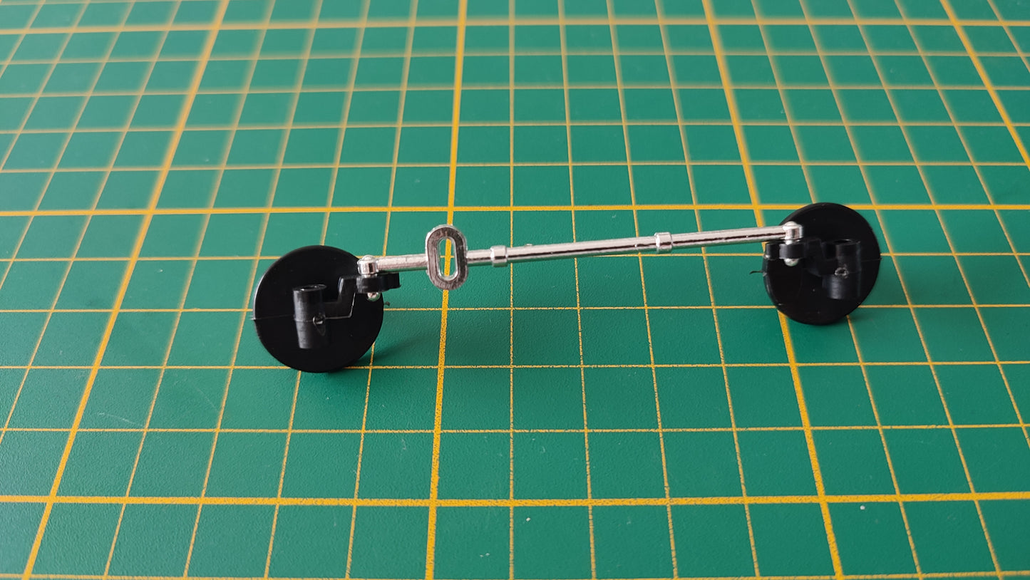 Axe avant pièce détachée miniature Burago Mercedes 300 SL 1954 1/18 1/18e #D85