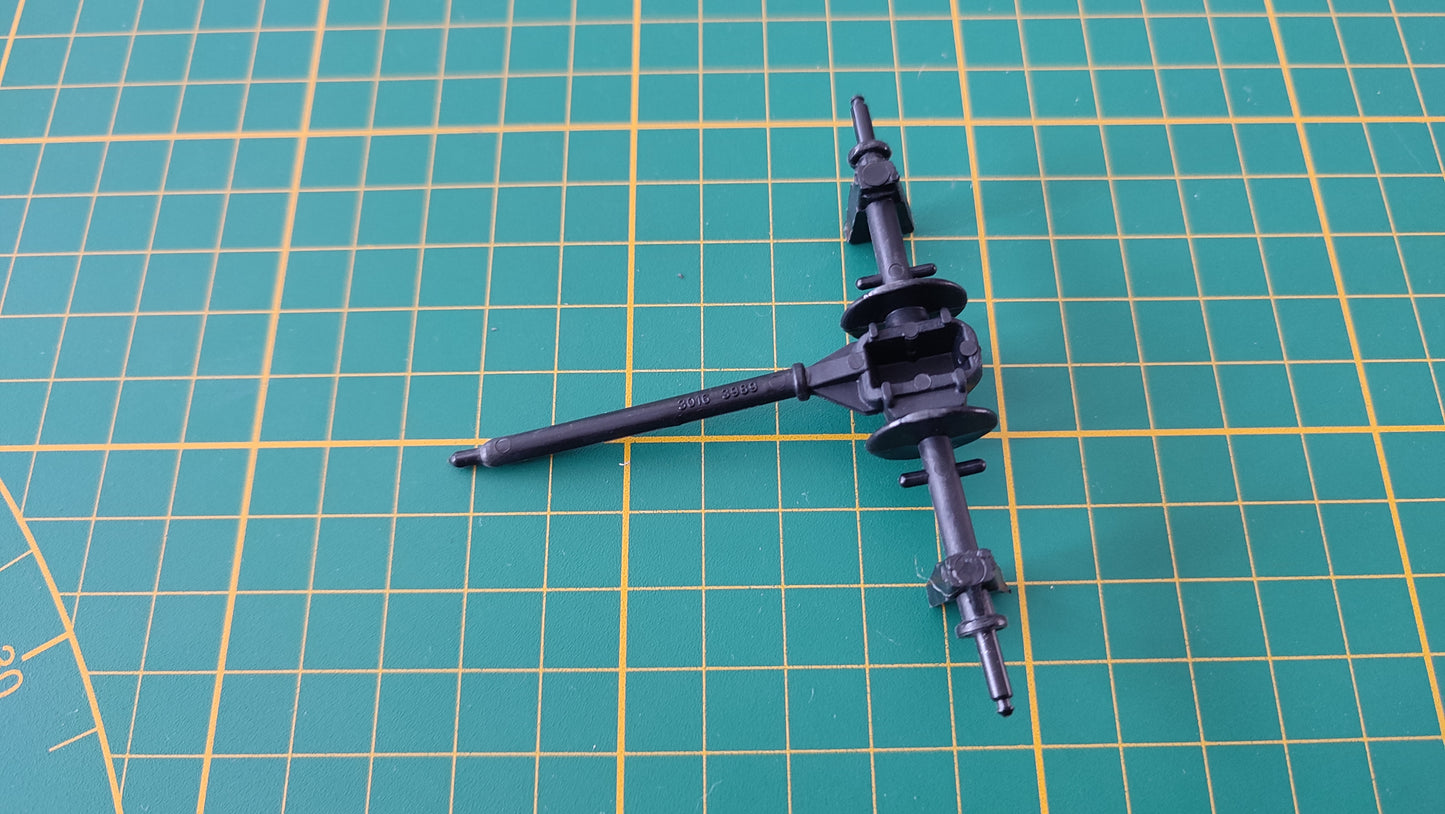 Axe de roue arrière pièce détachée miniature Bburago Burago Jaguar type E 1961 1/18 1/18e 1/18ème #B88