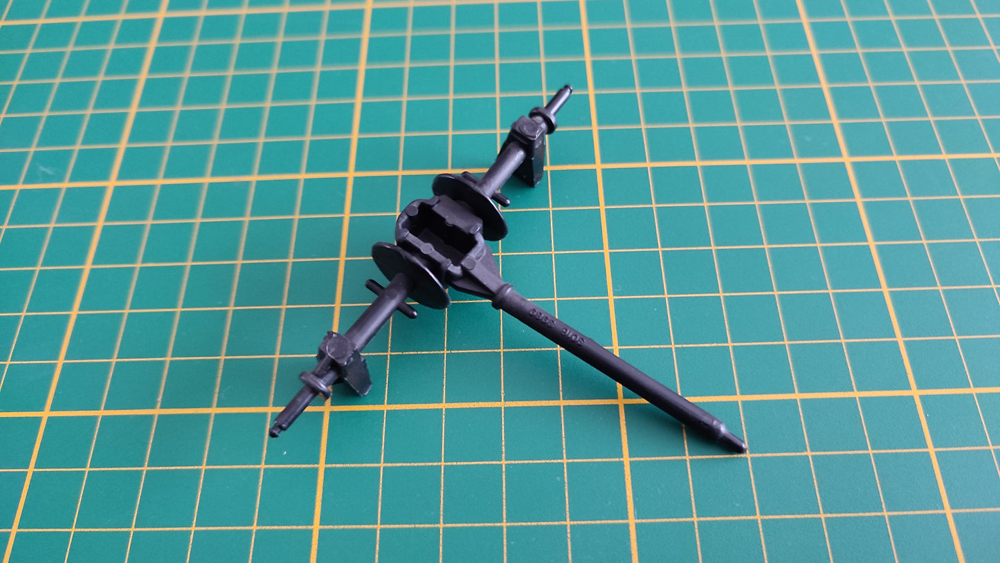 Axe de roue arrière pièce détachée miniature Bburago Burago Jaguar type E 1961 1/18 1/18e 1/18ème #C35