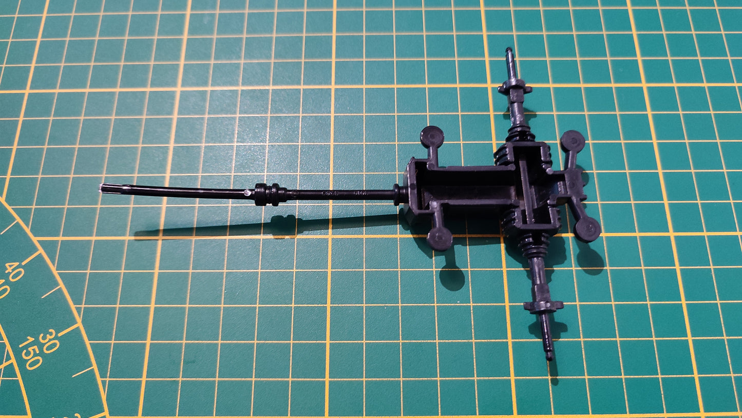 Axe de roue arrière pièce détachée miniature Bburago Burago Lancia Aurelia B24 Spider 1955 1/18 1/18e 1/18ème #C47