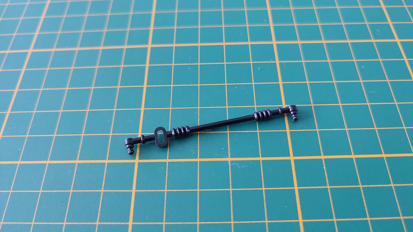 Axe de roue avant pièce détachée miniature Bburago Burago Jaguar type E 1961 1/18 1/18e 1/18ème #B88