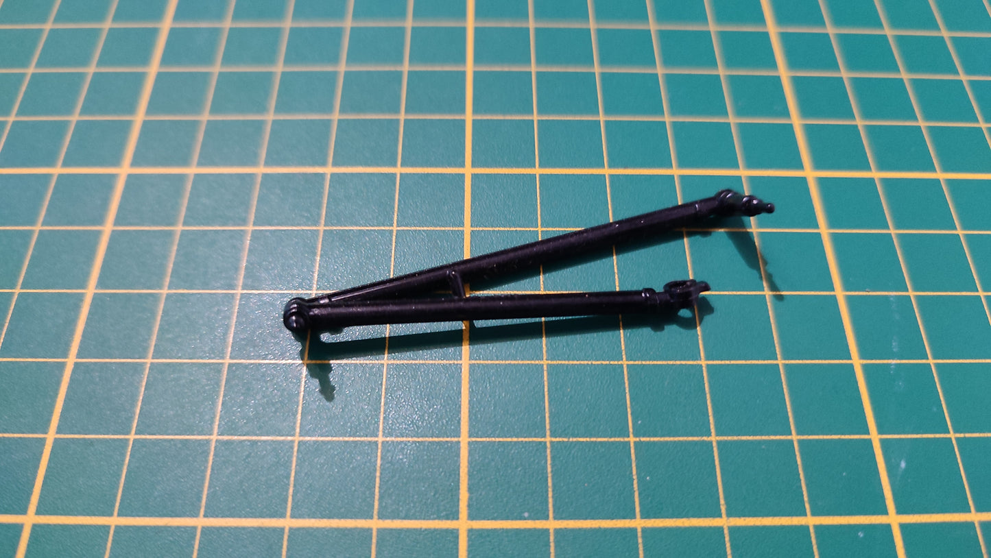 Axe de roue avant pièce détachée miniature Bburago Burago Lancia Aurelia B24 Spider 1955 1/18 1/18e 1/18ème #C47