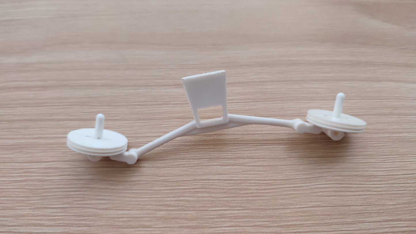 Axe de roue avant pièce détachée miniature Bburago Burago Mercedes-Benz SSK 1928 1/18 1/18e 1/18ème #C03