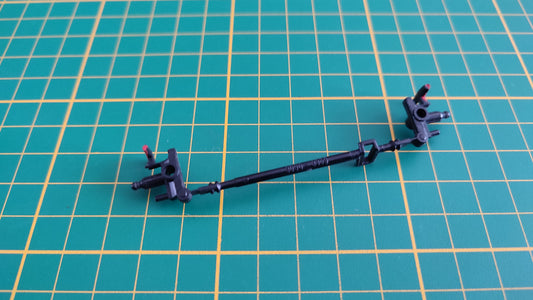 Axe de roue avant pièce détachée miniature Bburago burago Porsche 911 Carrera 1993 1/18 1/18e 1/18ème #C53