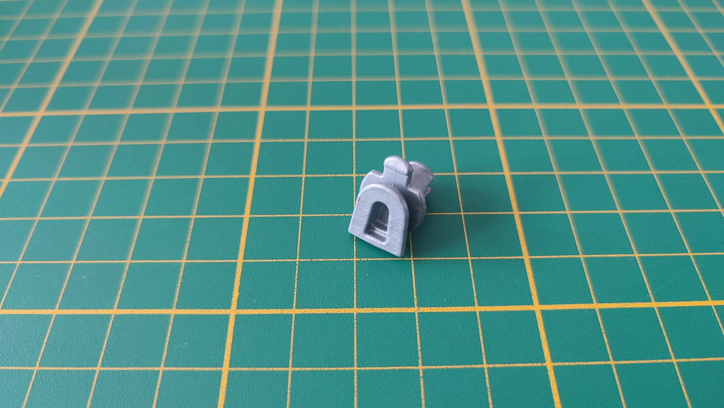 Axe de roue gris 30207232 pièce détachée Playmobil #E10