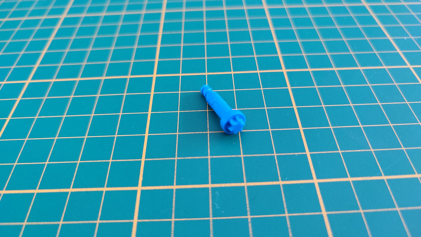 Axe roue bleu référence 30054572 pièce détachée Playmobil #C61