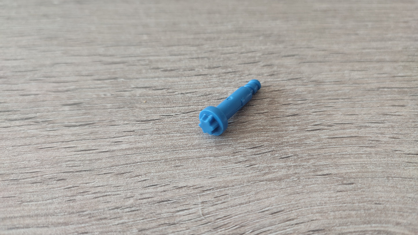 Axe roue bleu référence 30054572 pièce détachée Playmobil #D26