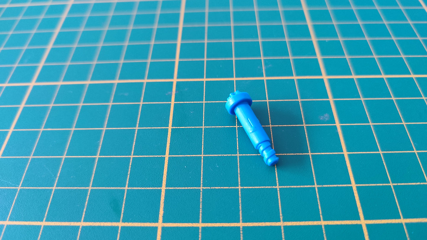 Axe roue bleu référence 30054572 pièce détachée Playmobil #D54