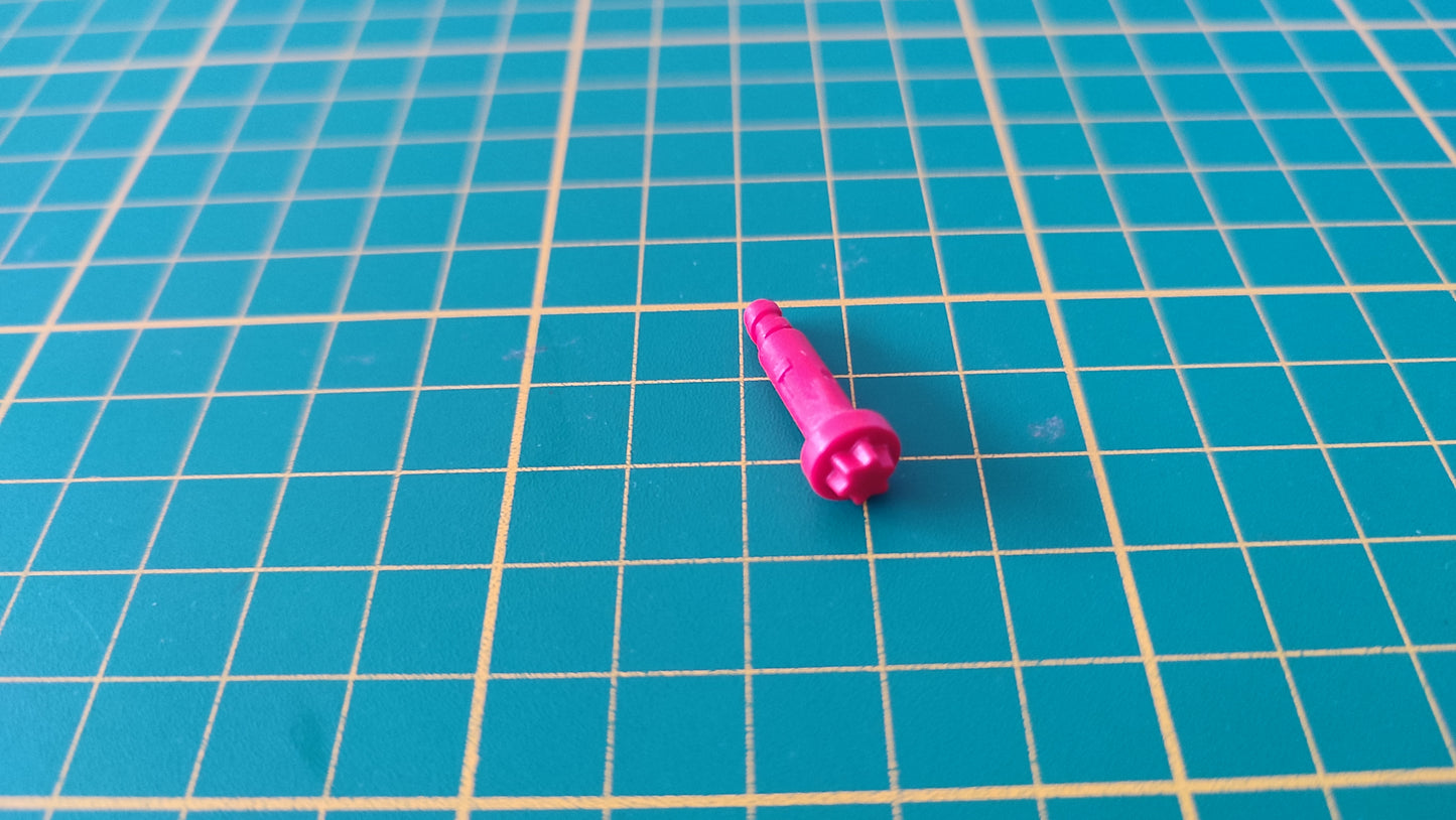 Axe roue rouge référence 30054562 pièce détachée Playmobil #D54