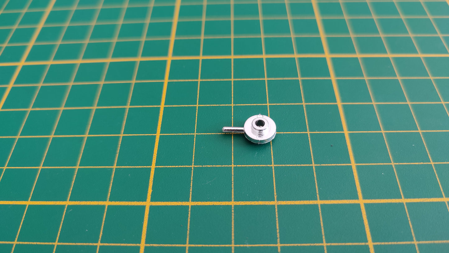 Axe roue secours pièce détachée miniature Mercedes Benz 500 K Roadster 1936 Bburago Burago 1/20 1/20e 1/20eme #D02