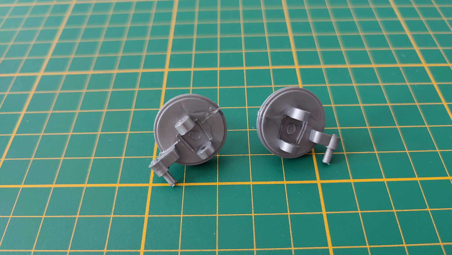 Axes de roue avant pièce détachée miniature Bburago Burago Bugatti type 59 1934 1/18 1/18e 1/18ème #B98