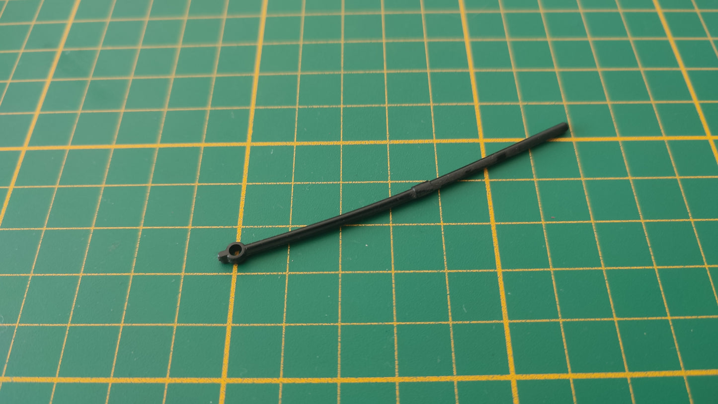 Baguette capot arrière pièce détachée miniature Burago Bburago Ferrari F40 1/18 1/18e 1/18ème #D88