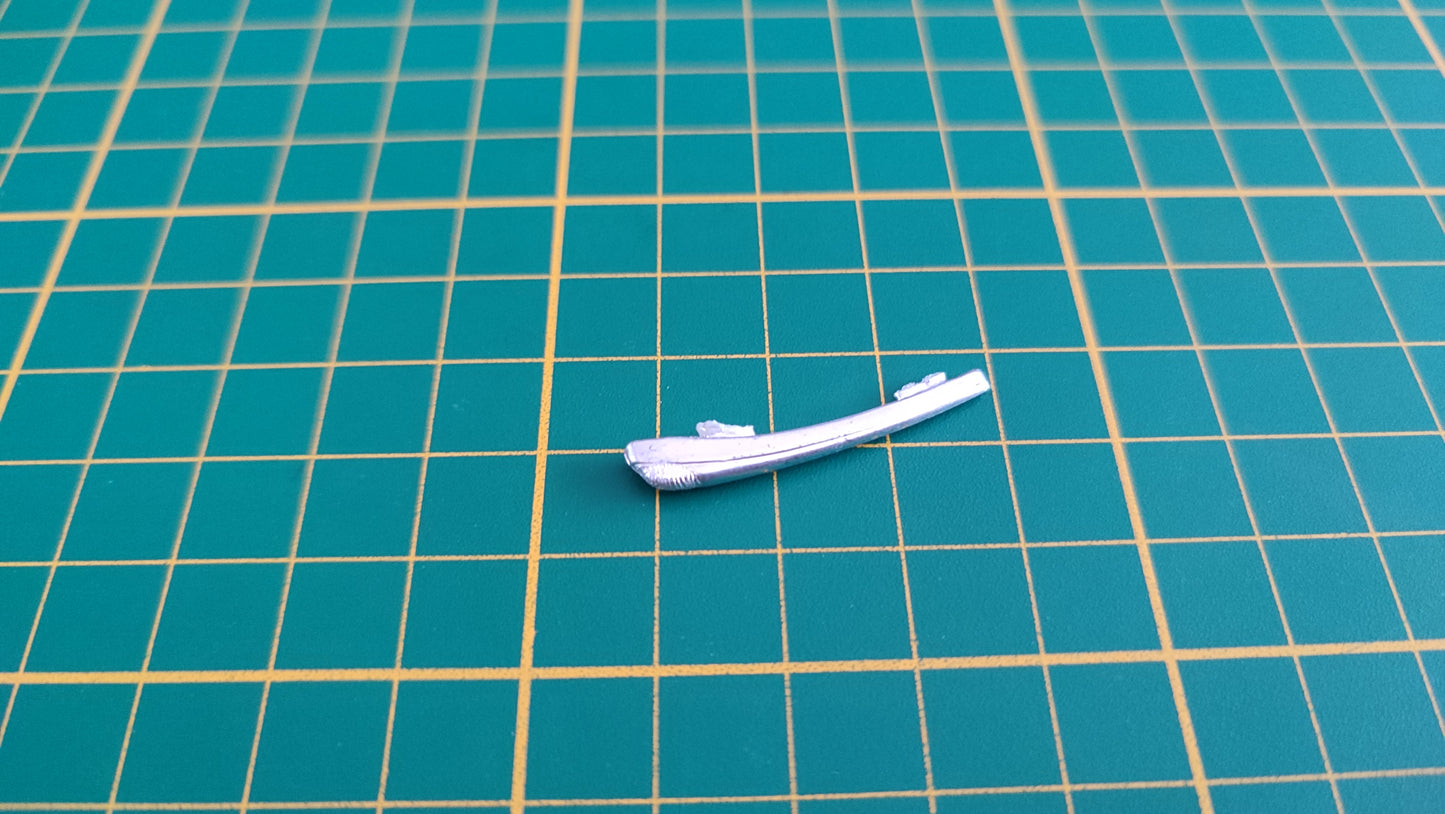 Baguette capot avant pièce détachée miniature Maisto Bmw 502 1955 1/18 1/18e 1/18ème #C63