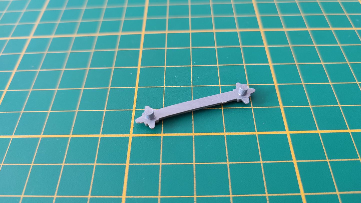 Baguette latérale pièce détachée miniature Bburago Burago Bugatti type 59 1934 1/18 1/18e 1/18ème #B98