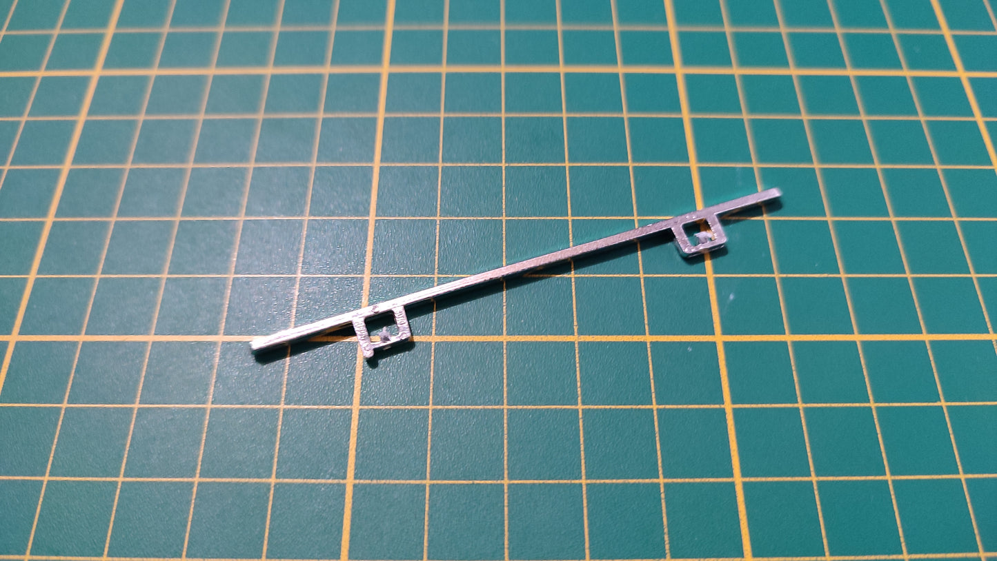 Baguette latérale pièce détachée miniature Bburago Burago Lancia Aurelia B24 Spider 1955 1/18 1/18e 1/18ème #C47