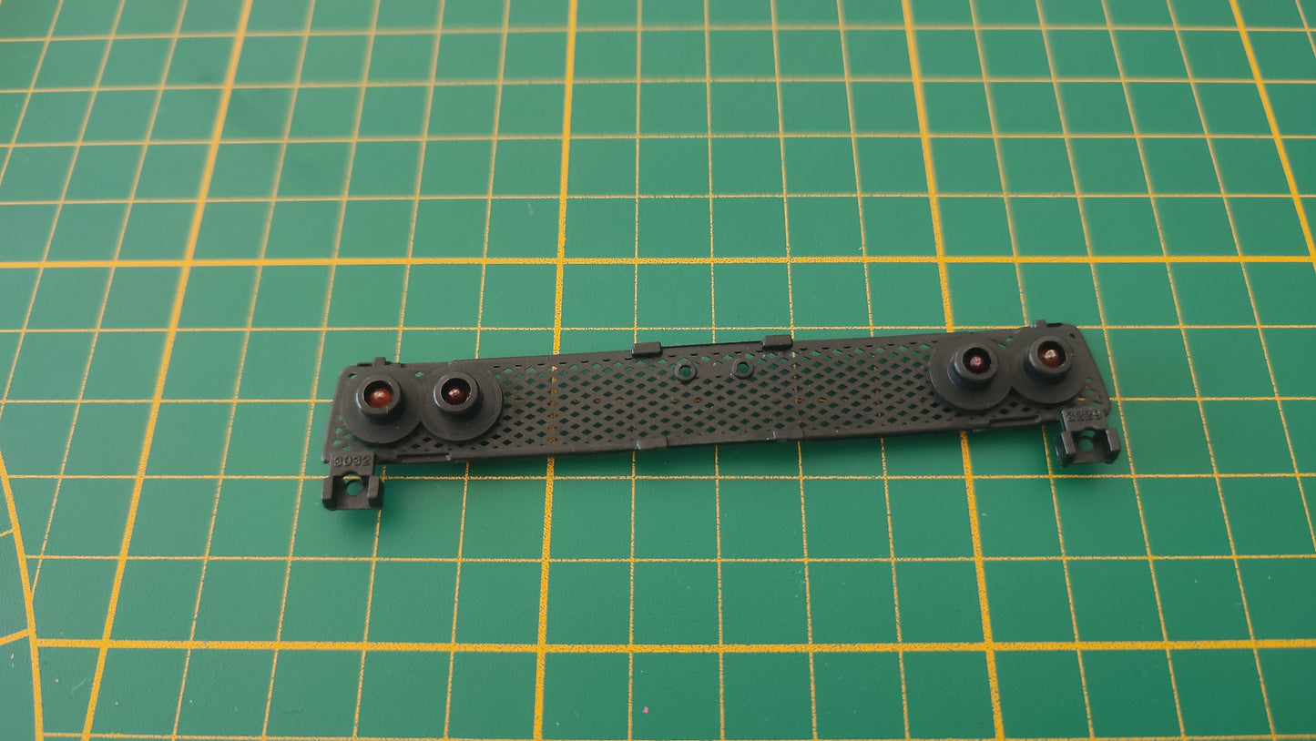 Baguette phare arrière sans logo pièce détachée miniature Burago Bburago Ferrari F40 1/18 1/18e 1/18ème #D88