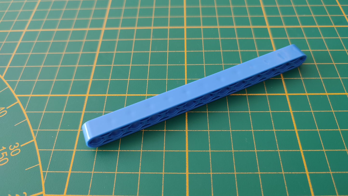 Barre bleu 13 trous pièce détachée Clementoni mon atelier de mécanique 52498 Exploration antarctique #E21