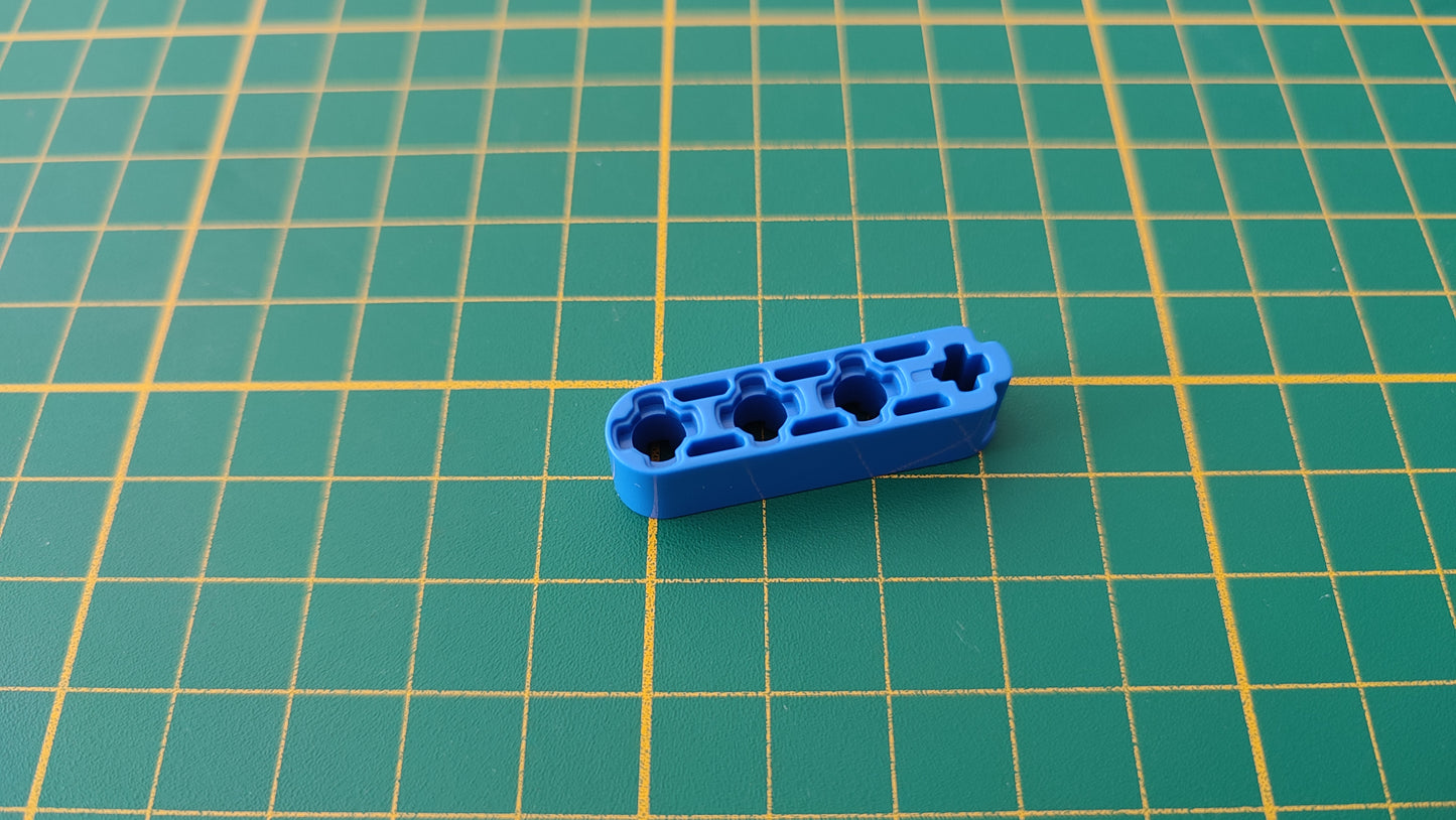 Barre bleu 4 trous pièce détachée Clementoni mon atelier de mécanique 52498 Exploration antarctique #E21