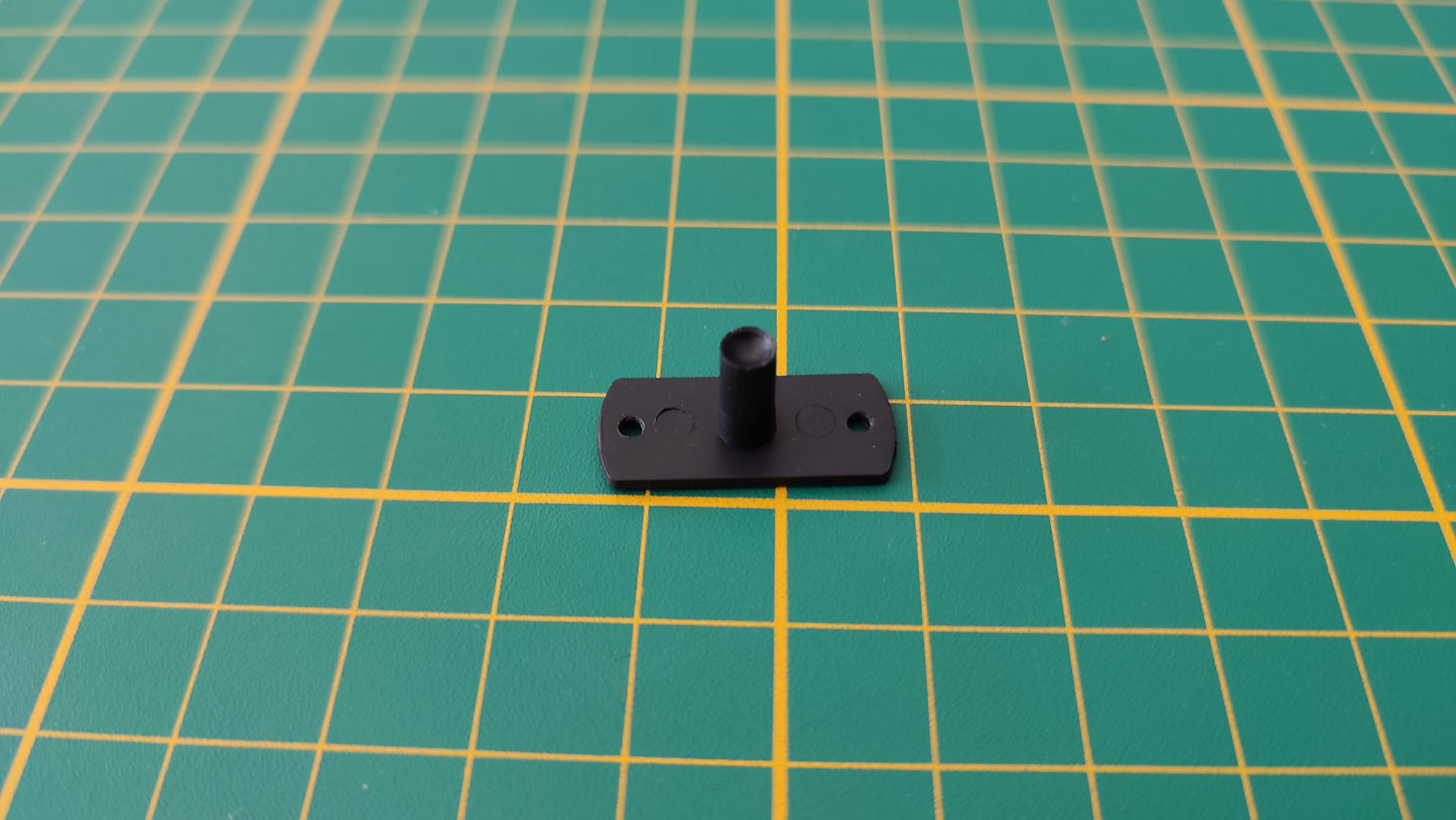 Base 2 de levier de vitesse 43E n°43 pièce détachée Porsche 911 Carrera RS 2.7 1/8 1/8ème Altaya #B37