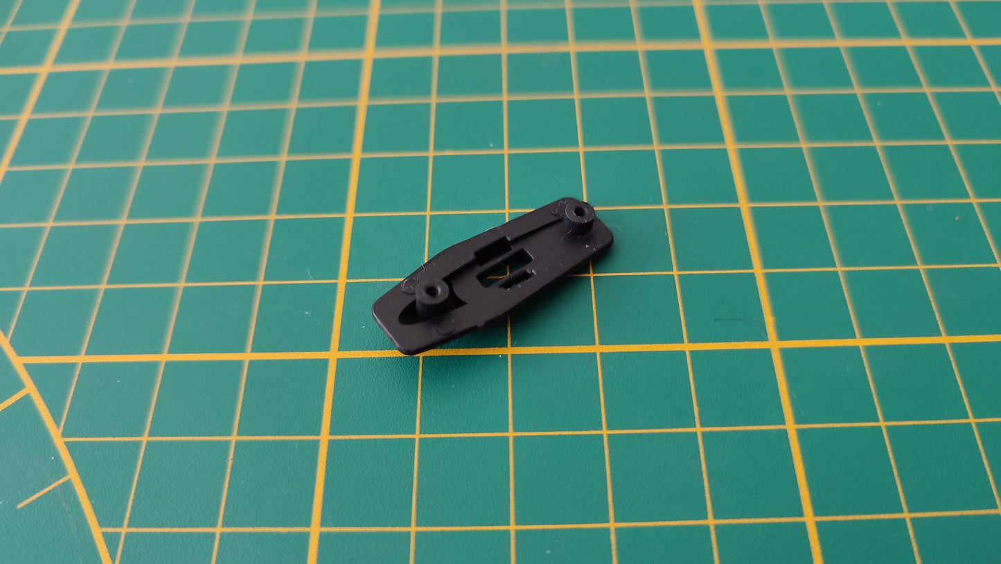 Base de frein à main 43F n°43 pièce détachée Porsche 911 Carrera RS 2.7 1/8 1/8ème Altaya #B37