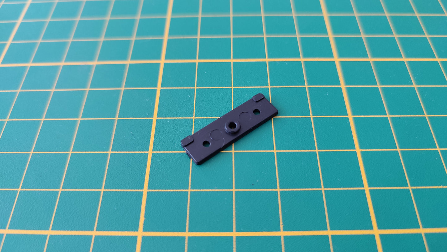 Base de l'appuie-tête 2 48B n°48 pièce détachée Porsche 911 Carrera RS 2.7 1/8 1/8ème Altaya #B37