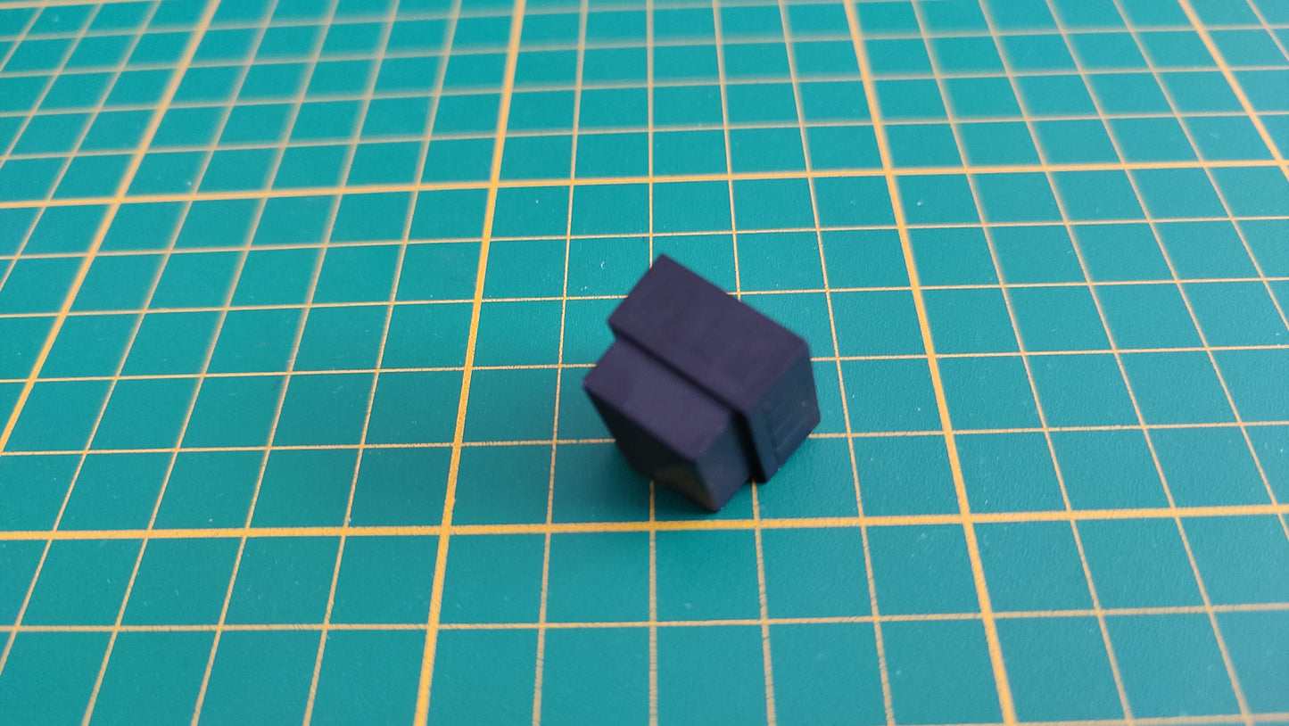 Bâtiment 1 étage noir seul pièce détachée jeu de société Manhattan Ludodélire de Andreas Seyfarth #C55