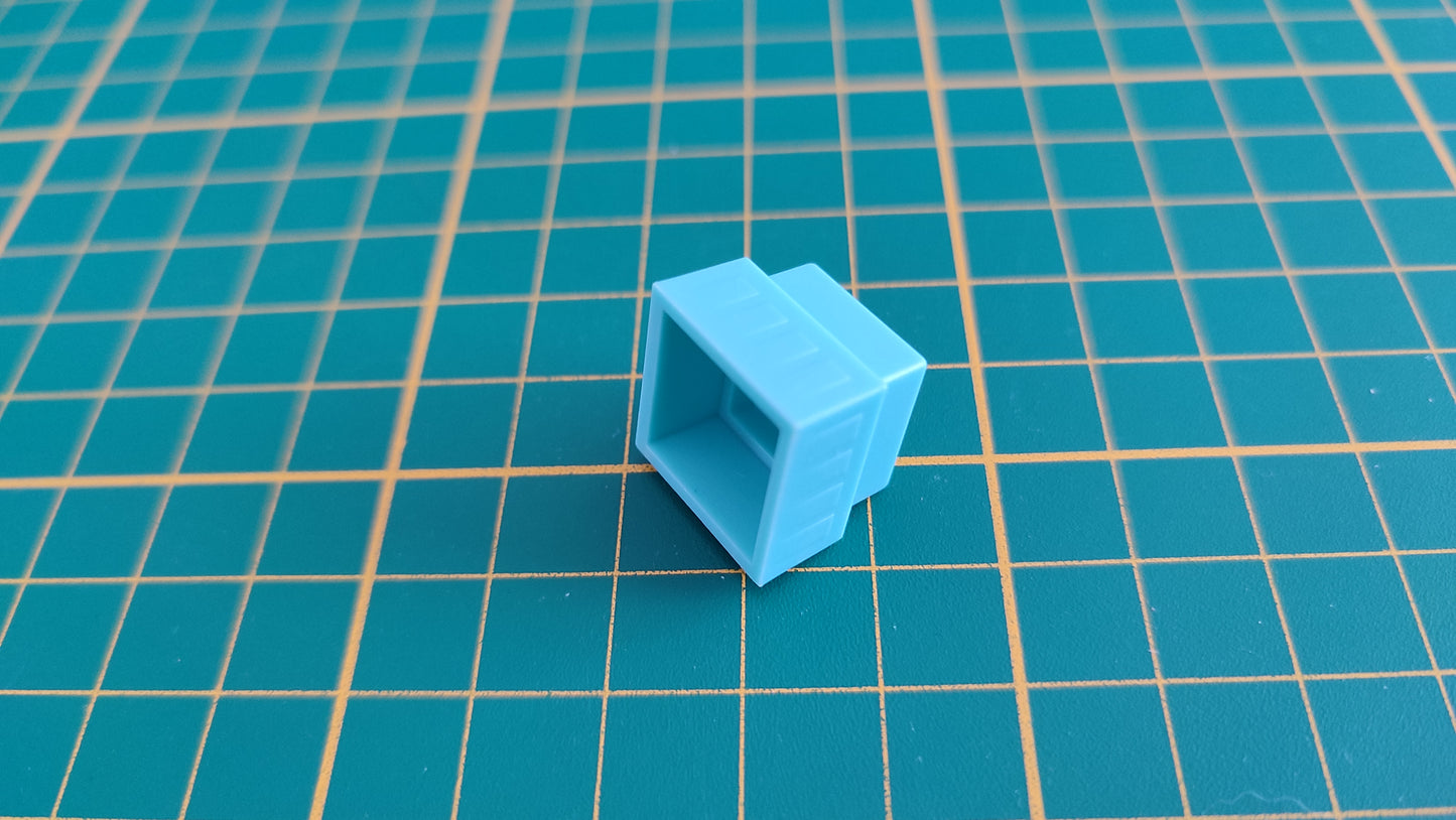 Bâtiment 1 étage vert seul pièce détachée jeu de société Manhattan Ludodélire de Andreas Seyfarth #C55