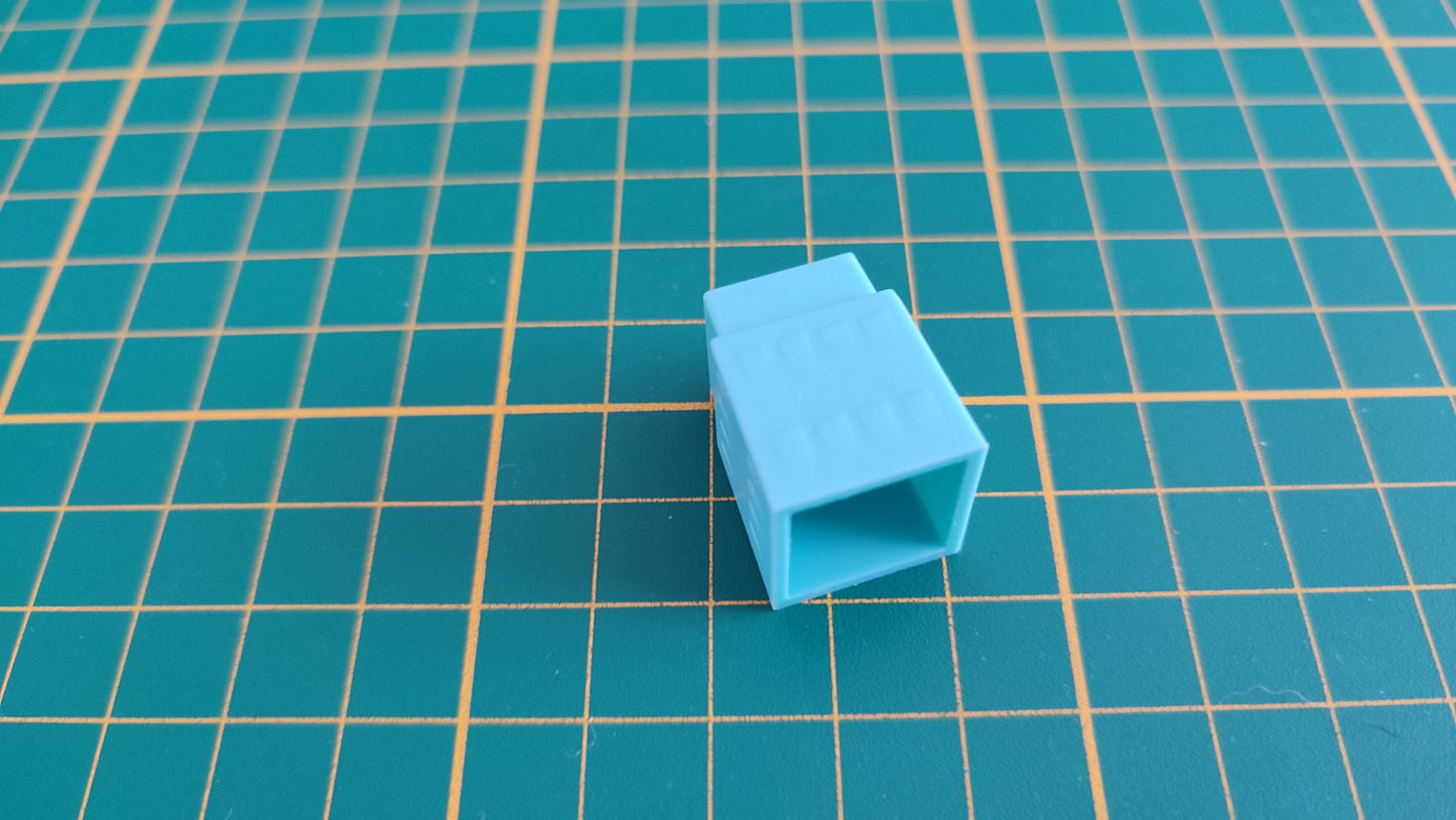 Bâtiment 2 étages vert seul pièce détachée jeu de société Manhattan Ludodélire de Andreas Seyfarth #C55