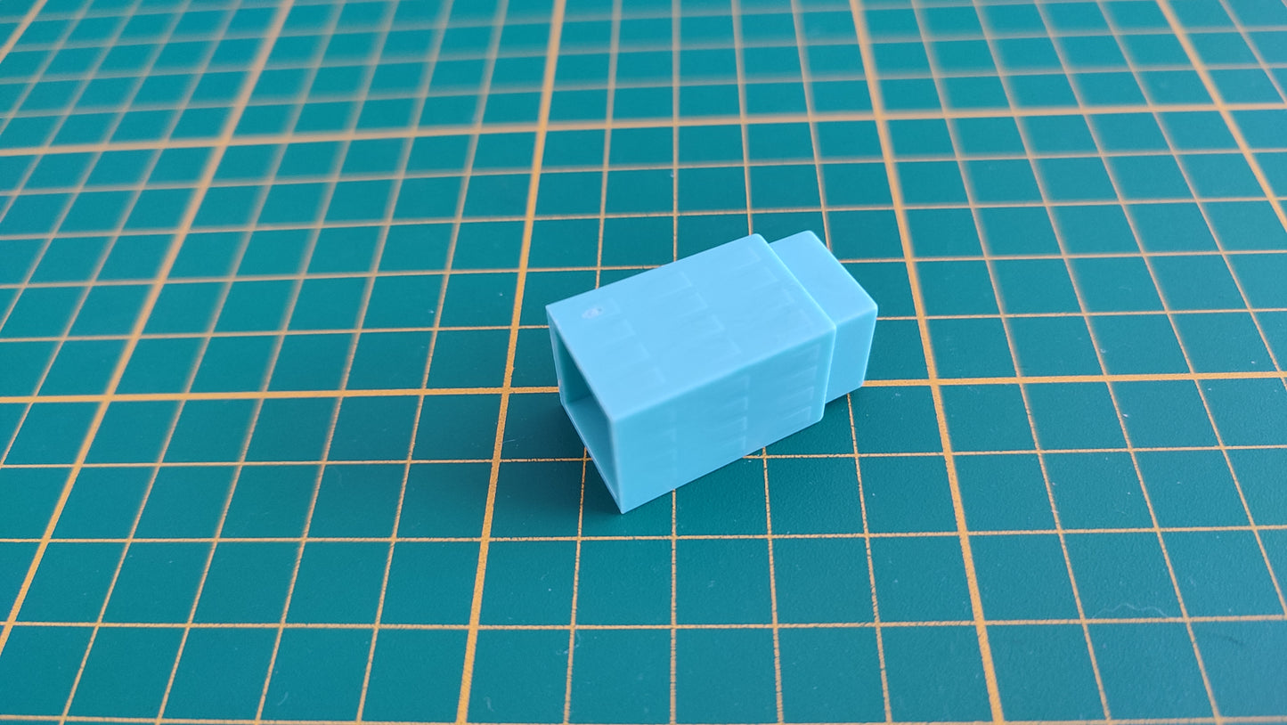 Bâtiment 3 étages vert seul pièce détachée jeu de société Manhattan Ludodélire de Andreas Seyfarth #C55