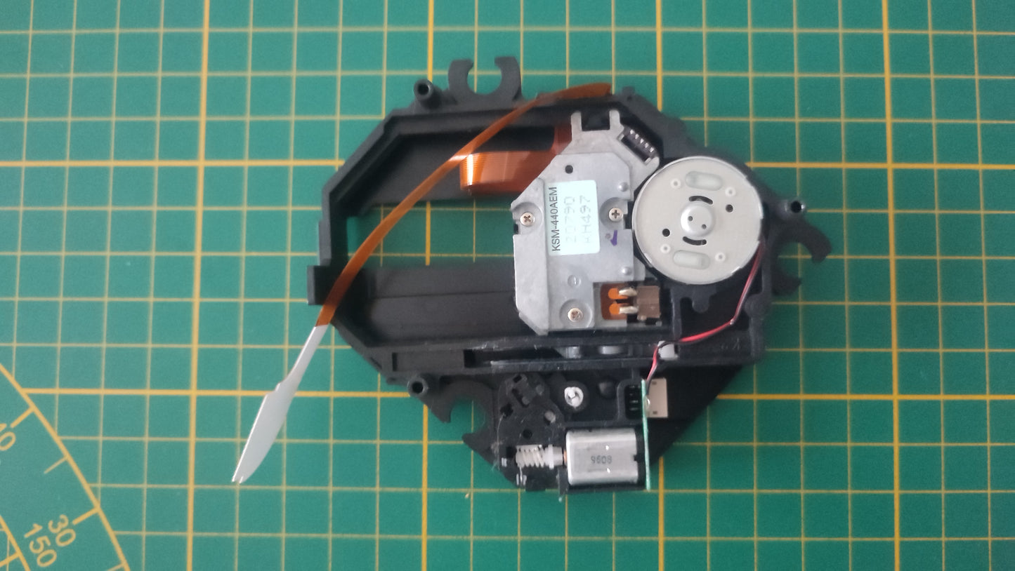 Bloc optique KSM-440AEM Hors service pièce détachée console de jeux Sony Playstation 1 Ps1 SCPH-9002 #E38