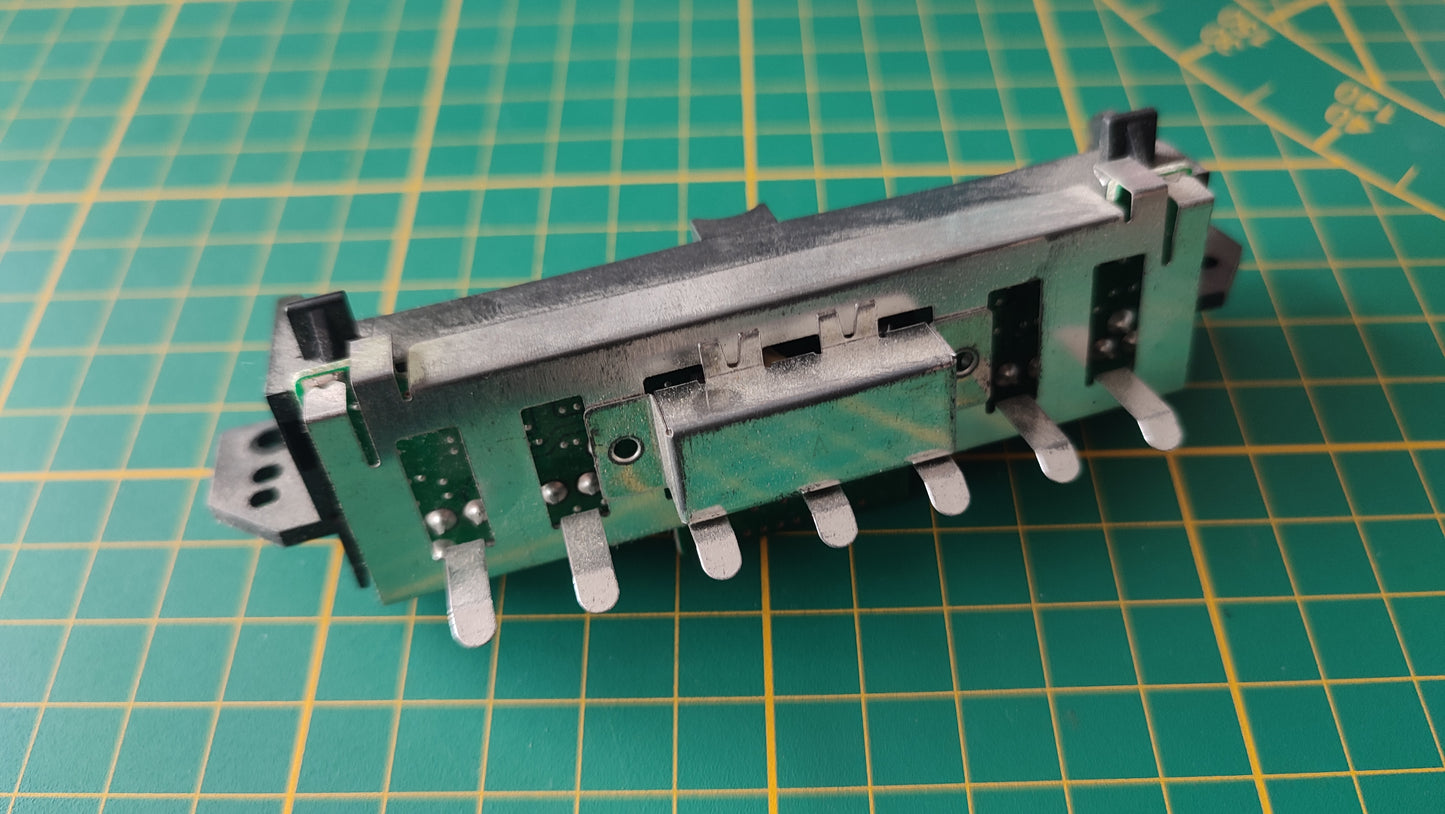 Bloc port manette pièce détachée console de jeux Sony Playstation 2 Ps2 SCPH-50004 silver #D51