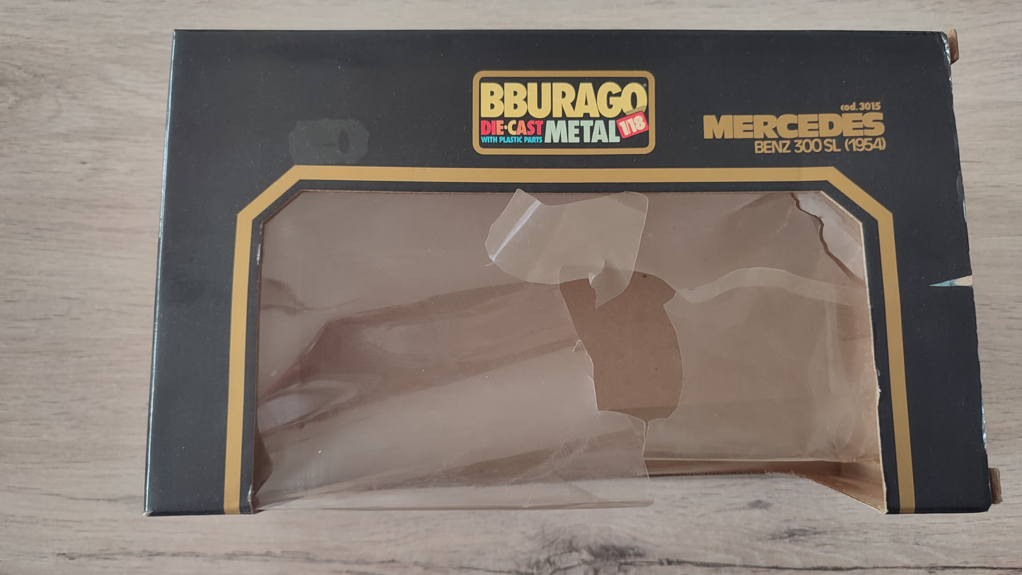 Boite extérieure seul pièce détachée miniature Burago Mercedes 300 SL 1954 1/18 1/18e #D85