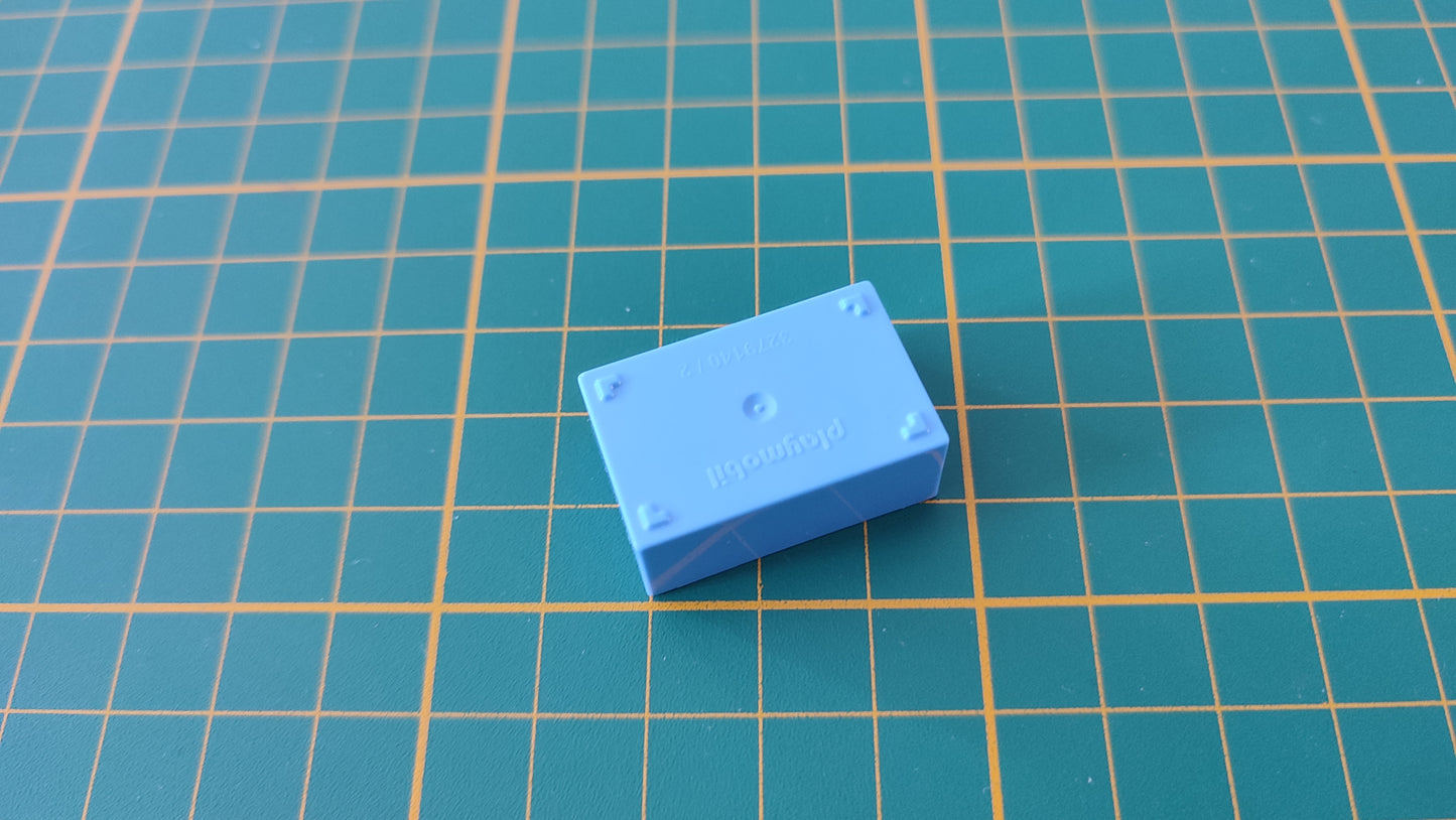 Boite rectangulaire référence 30 22 9393 pièce détachée Playmobil #B90