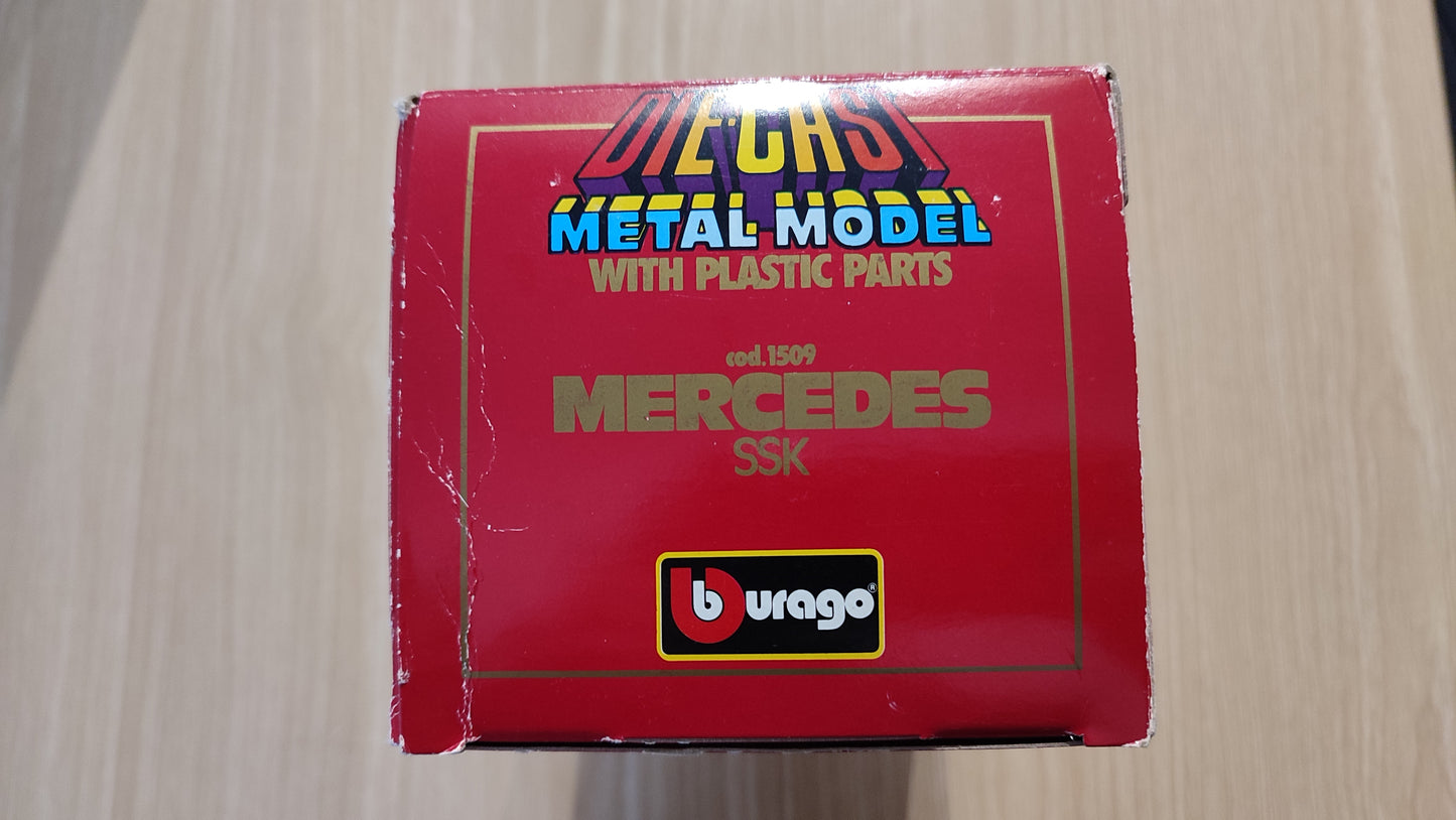 Boite vide pièce détachée miniature Bburago Burago Mercedes-Benz SSK 1928 1/24 1/24e 1/24ème #C11