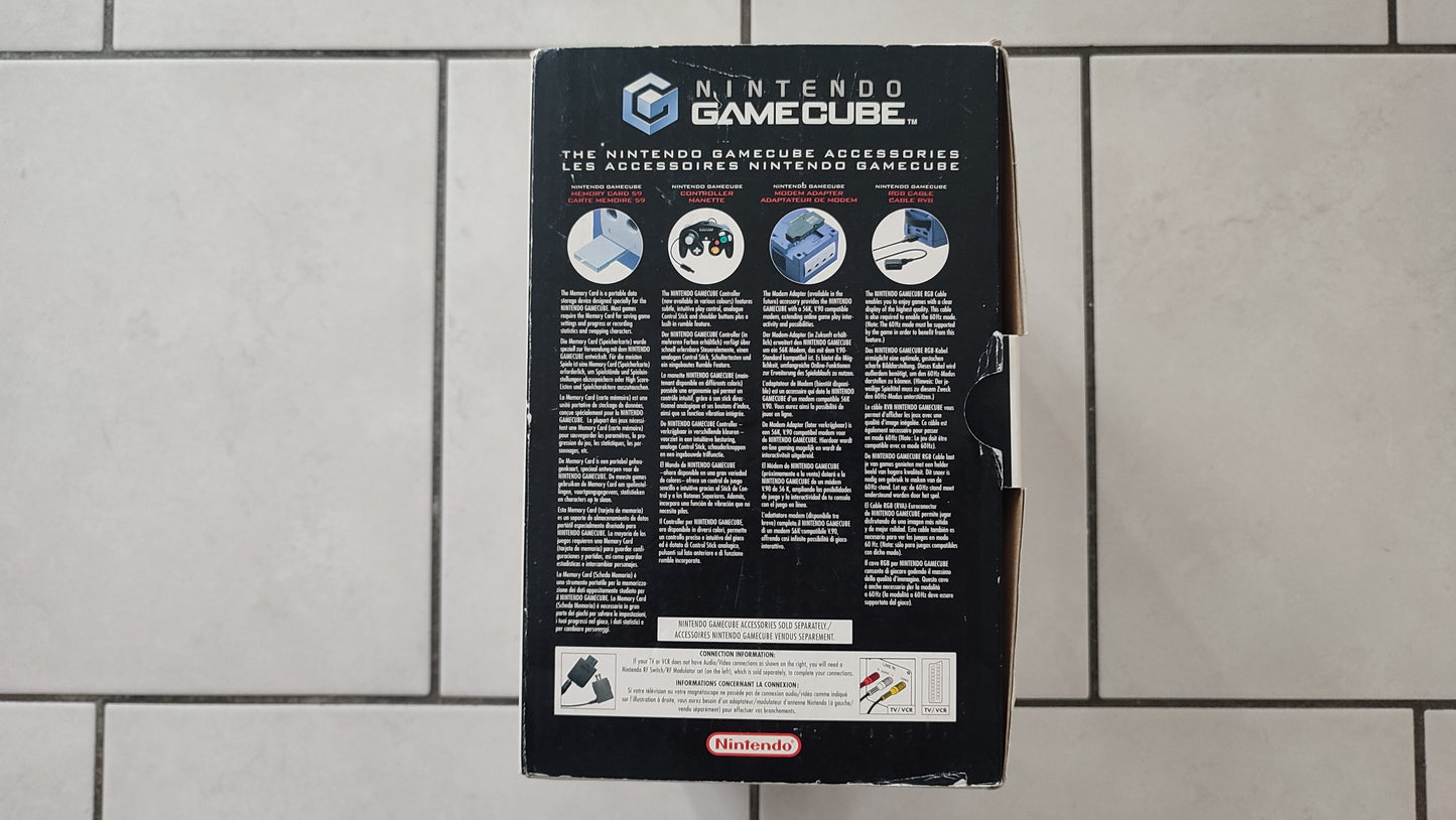 Boite vide seule pièce détachée console de jeux Nintendo Gamecube DOL-001 (EUR) #E37