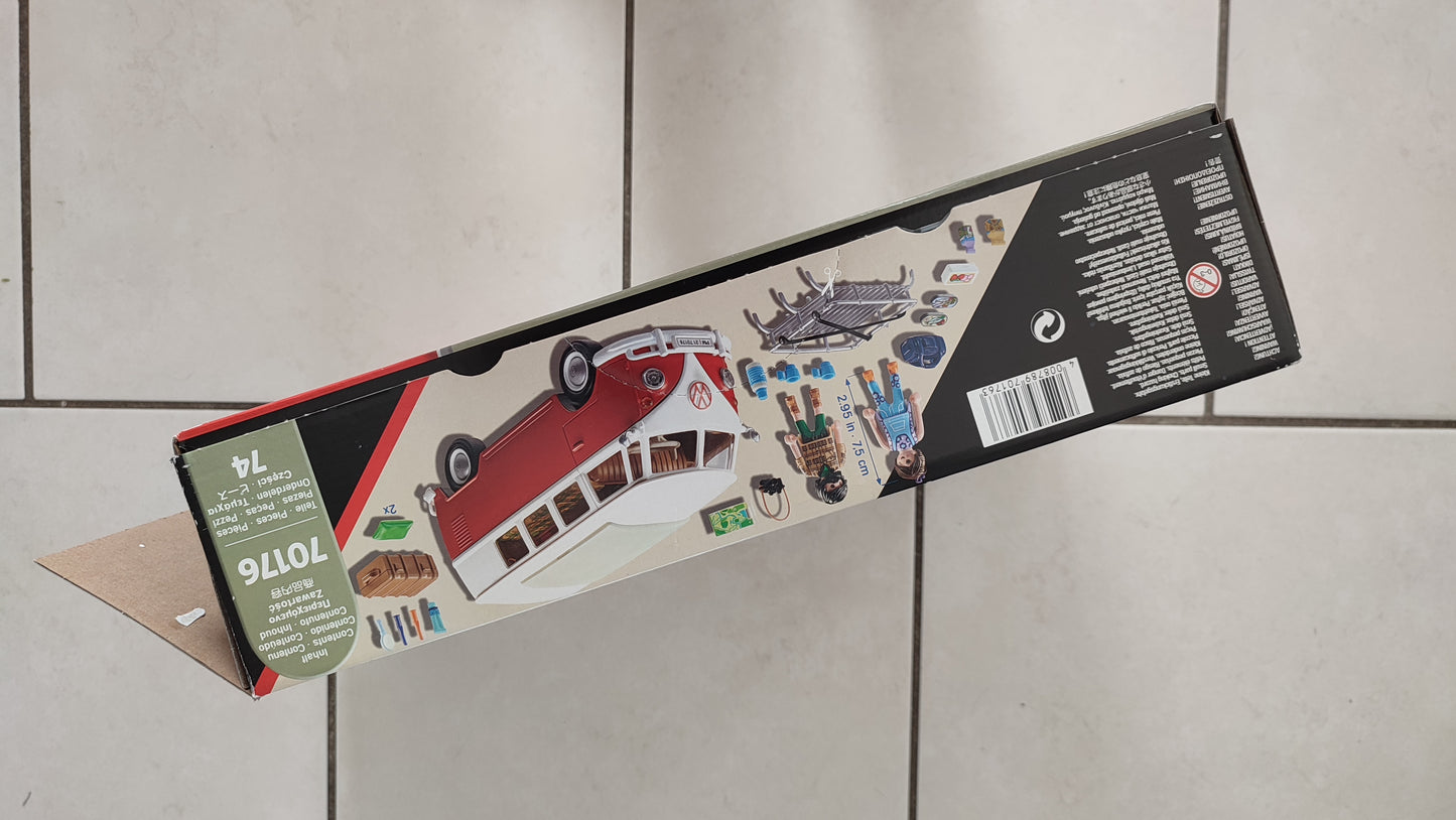 Boite vide seule set 70176 Volkswagen T1 Combi pièce détachée Playmobil #B85