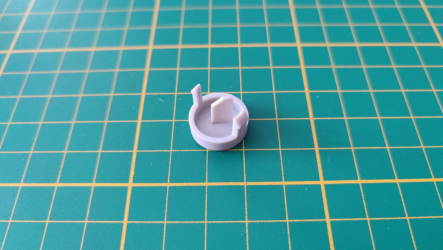 Bouton d'ouverture gris pièce détachée console de jeux Nintendo Gamecube DOL-001 (EUR) #A83