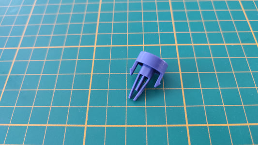 Bouton reset violet pièce détachée console de jeux Nintendo Gamecube DOL-001 (EUR) #E01