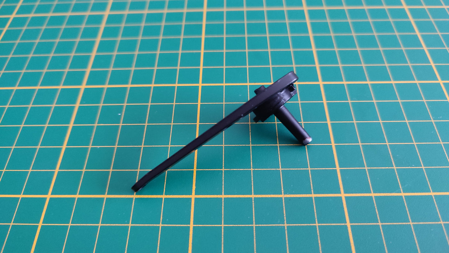 Bras oscillant de suspension arrière droite 24C pièce n°24 pièce détachée Porsche 911 Carrera RS 2.7 1/8 1/8ème Altaya #B37