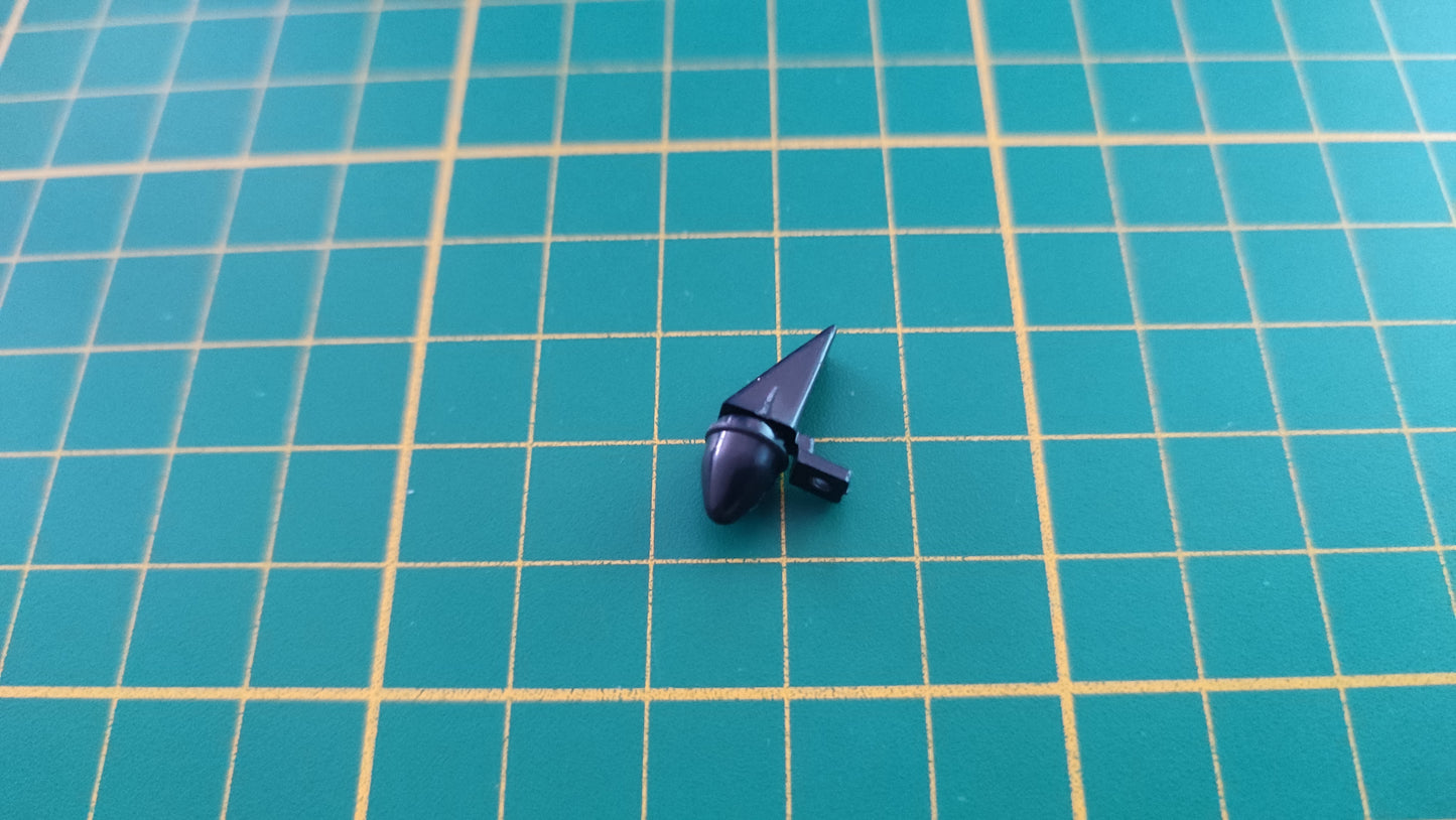 Butée de suspension arrière seule 42-3 numéro 42 n°42 pièce détachée Citroën 2CV 2 CV Charleston 1/8 1:8 1/8ème Altaya #D20