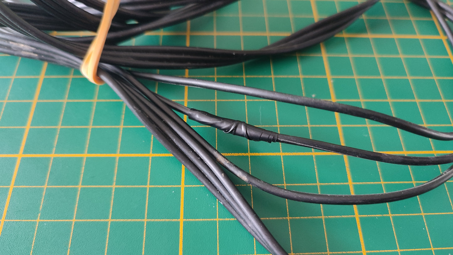 Câble audio vidéo RGB Sony abimé pièce détachée console de jeux Sony Playstation 2 Ps2 #D94